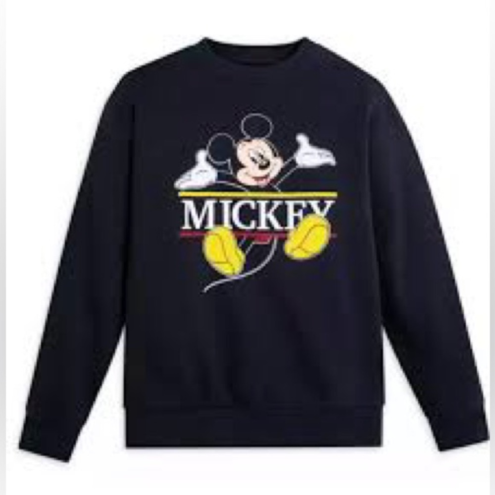 Disney Mickey Mouse Crewneck Sweater black